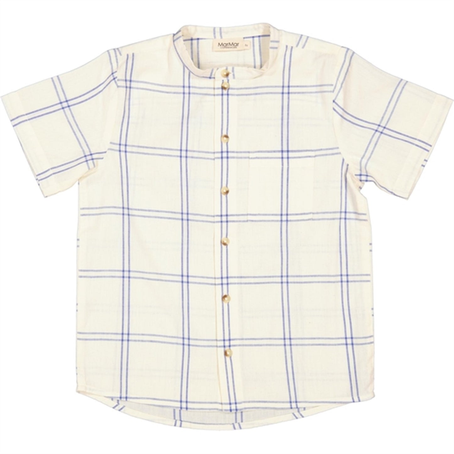 MarMar Blue Check Theodor SS Shirt