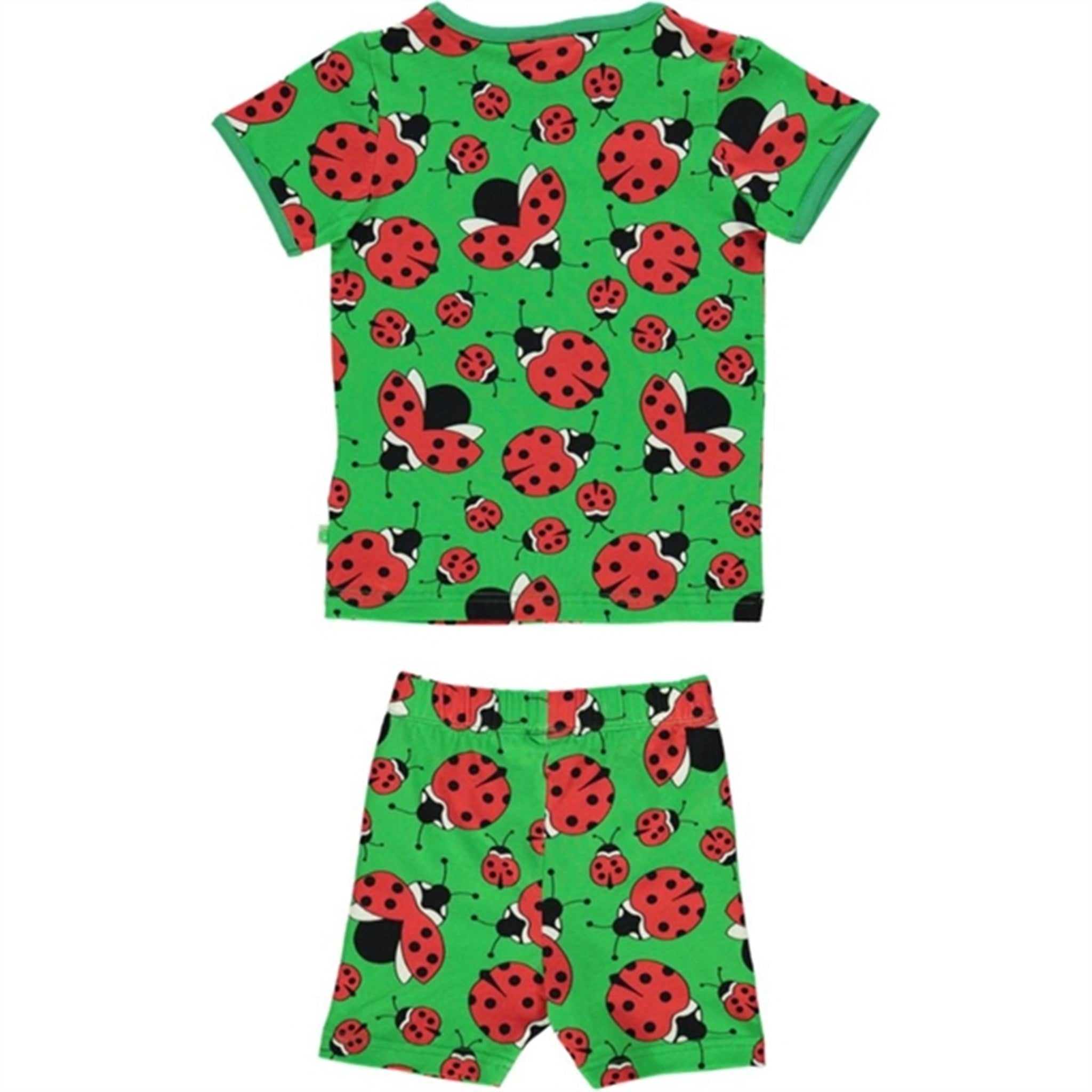 Småfolk Green Ladybird T-shirt & Legging Set