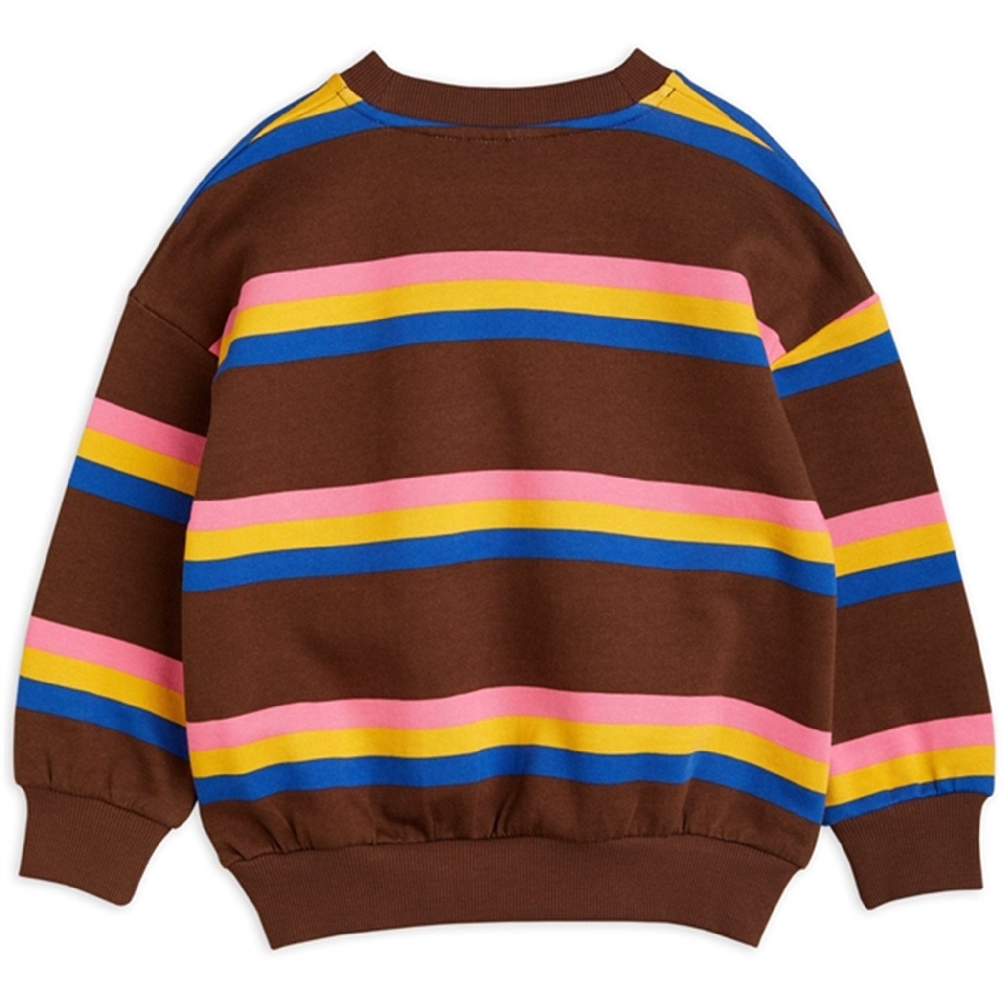 Mini Rodini Stripe Sweatshirt Brown 2