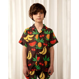 Mini Rodini Fruits Aop Woven Shorts Brown
