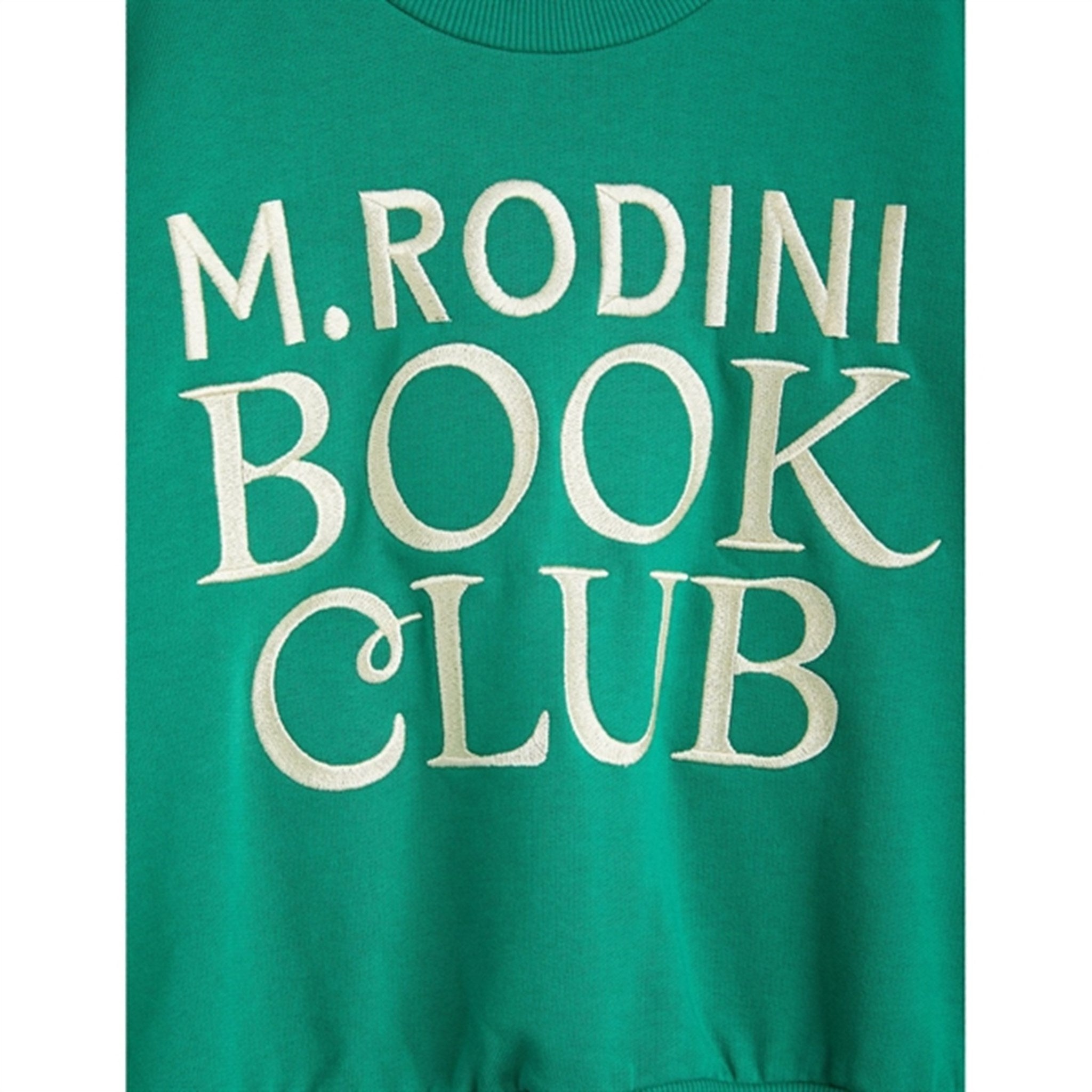 Mini Rodini Book Club Emb Sweatshirt Green 3