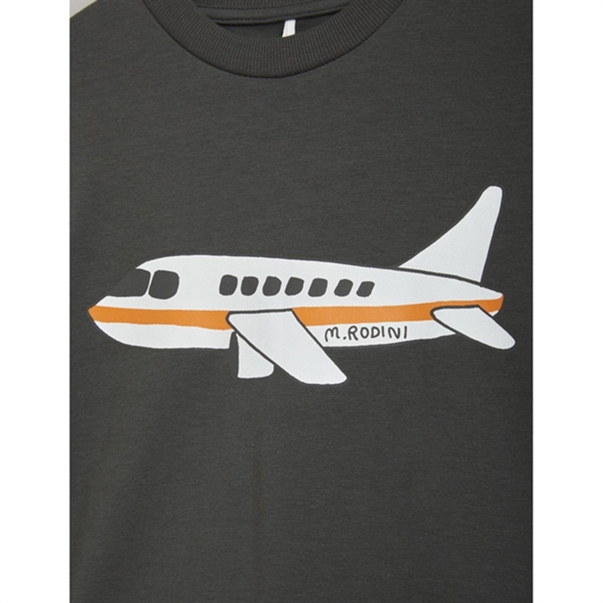 Mini Rodini Airplane Sp T-shirt Grey 2