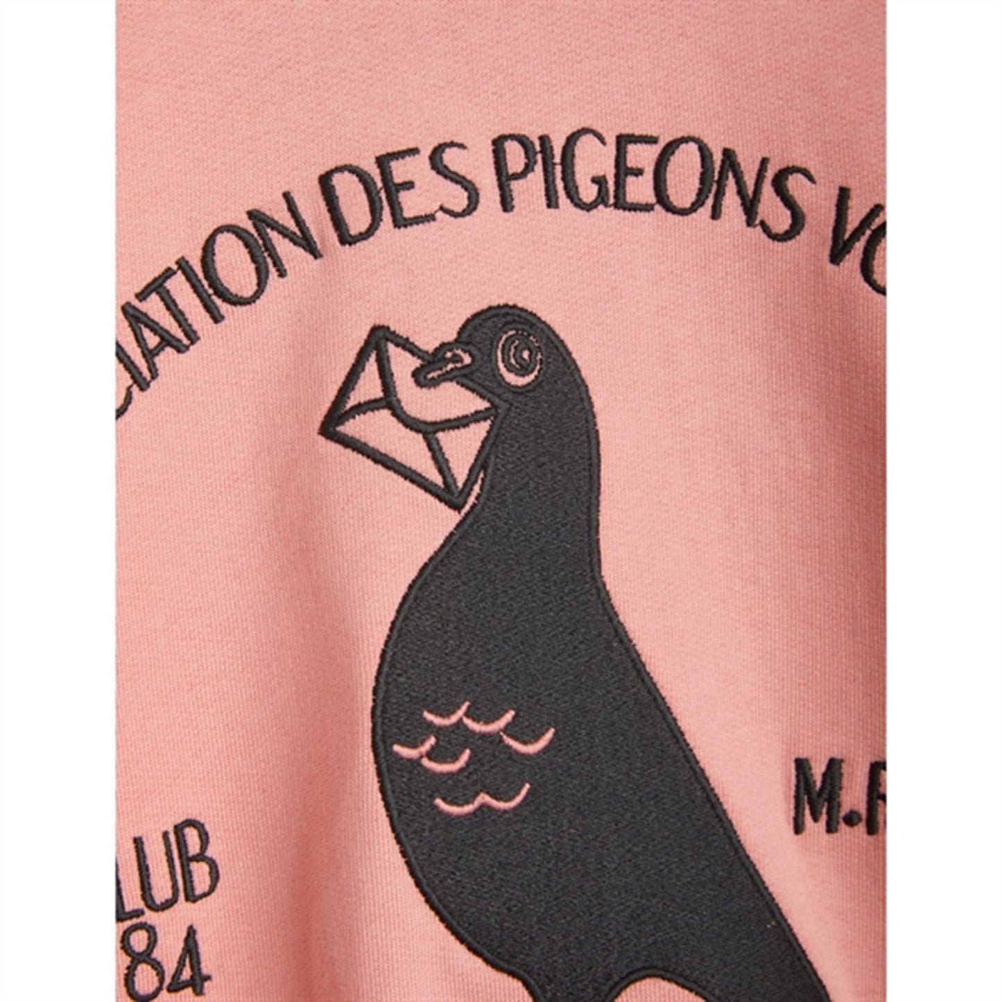 Mini Rodini Pigeons Emb Sweatshirt Pink