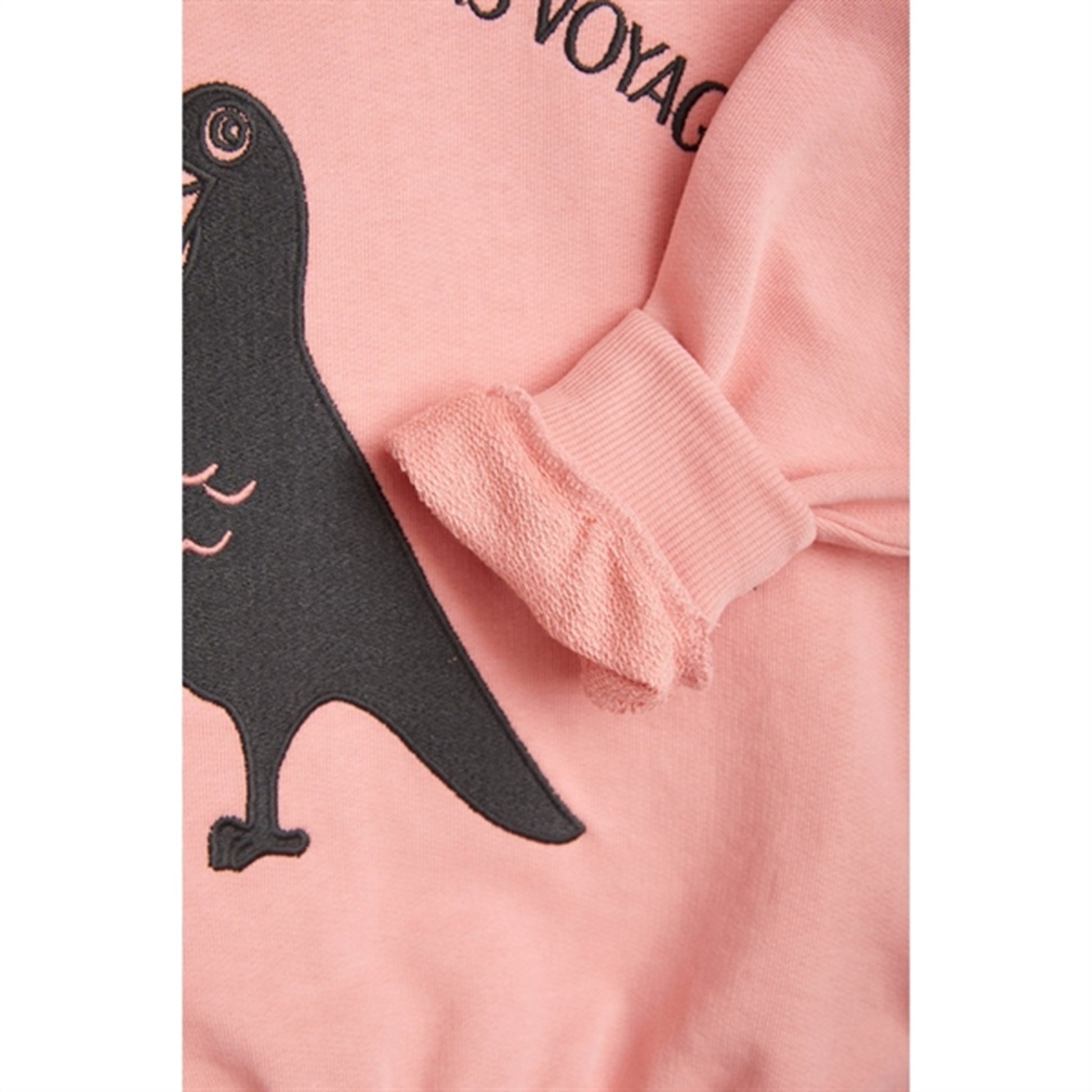 Mini Rodini Pigeons Emb Sweatshirt Pink