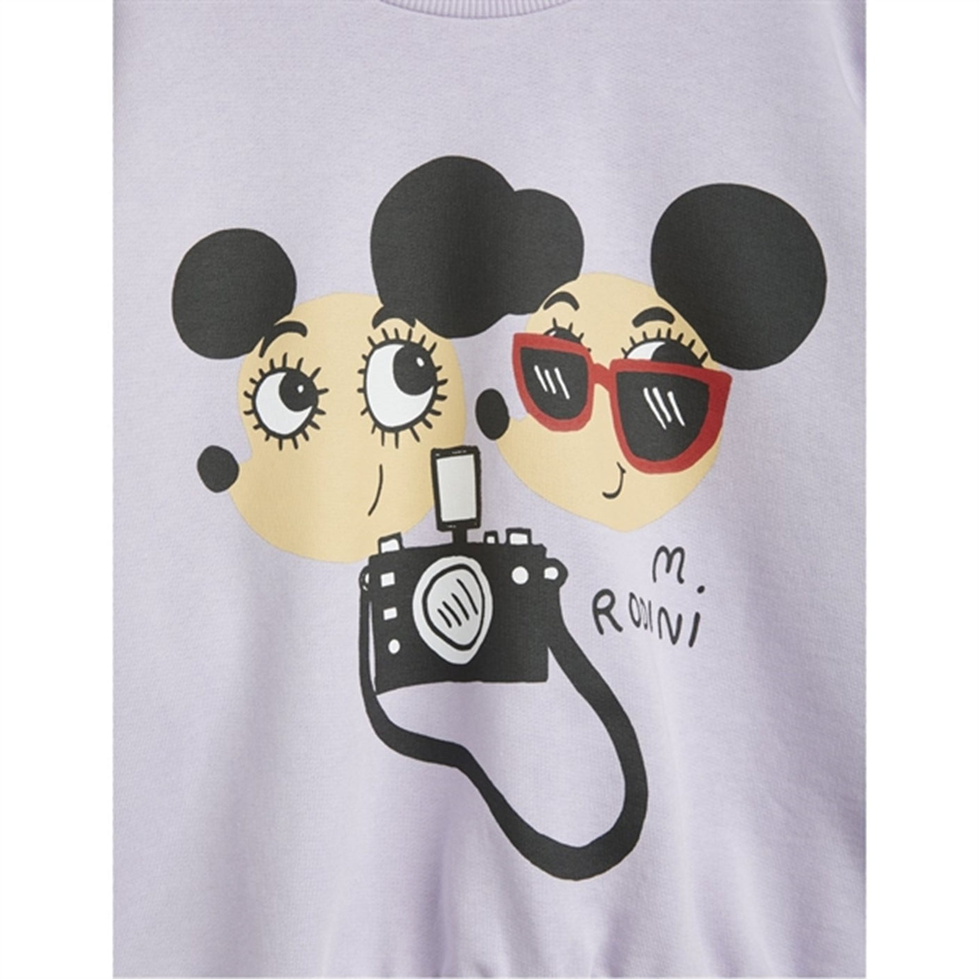 Mini Rodini Ritzratz Sp Sweatshirt Purple