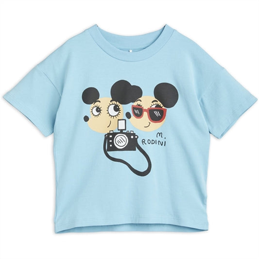 Mini Rodini Ritzratz Sp T-shirt Blue