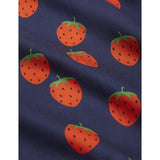 Mini Rodini Strawberries Aop Woven Shorts Blue