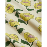 Mini Rodini Flowers Aop Wrap Body Yellow