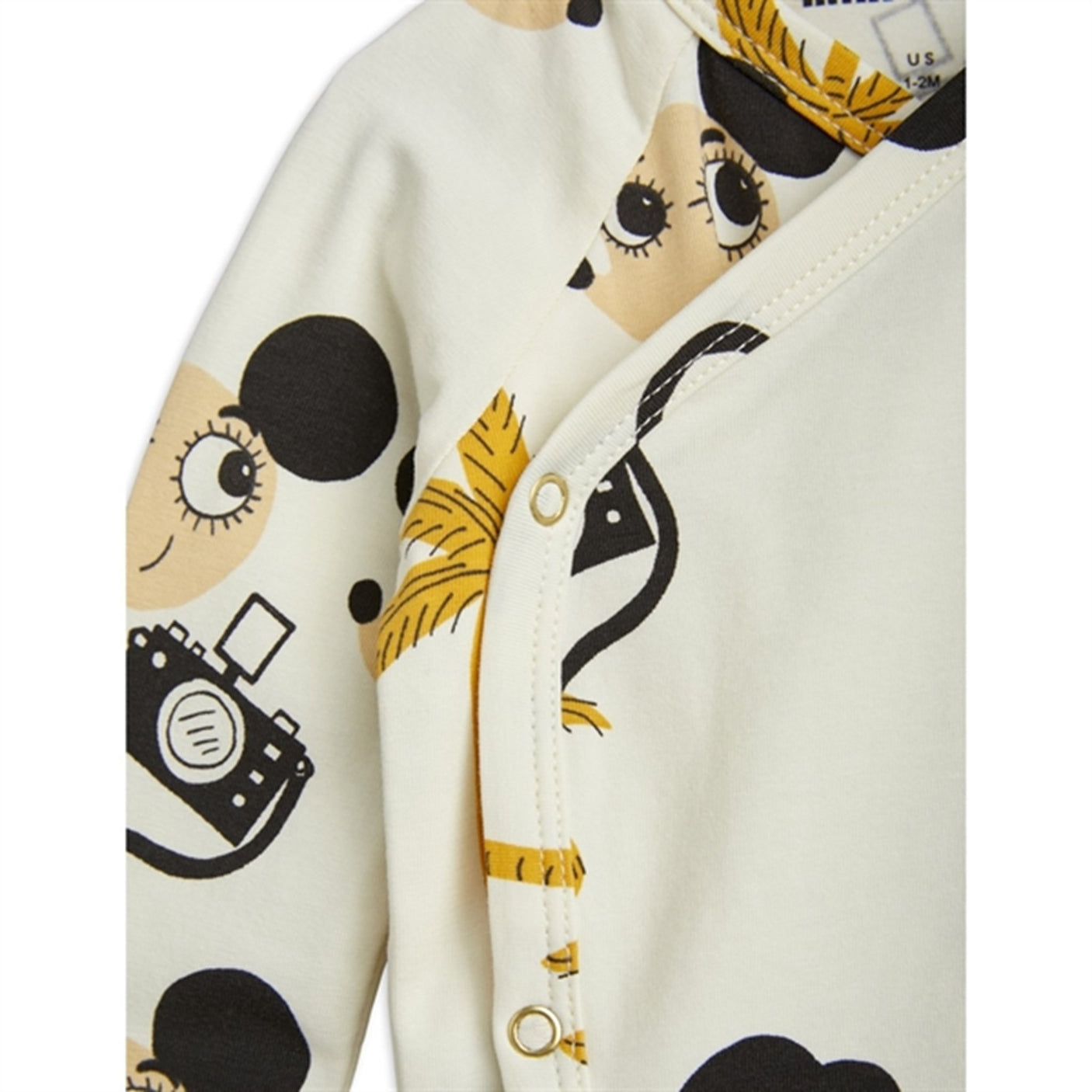 Mini Rodini Ritzratz Aop Wrap Body Multi