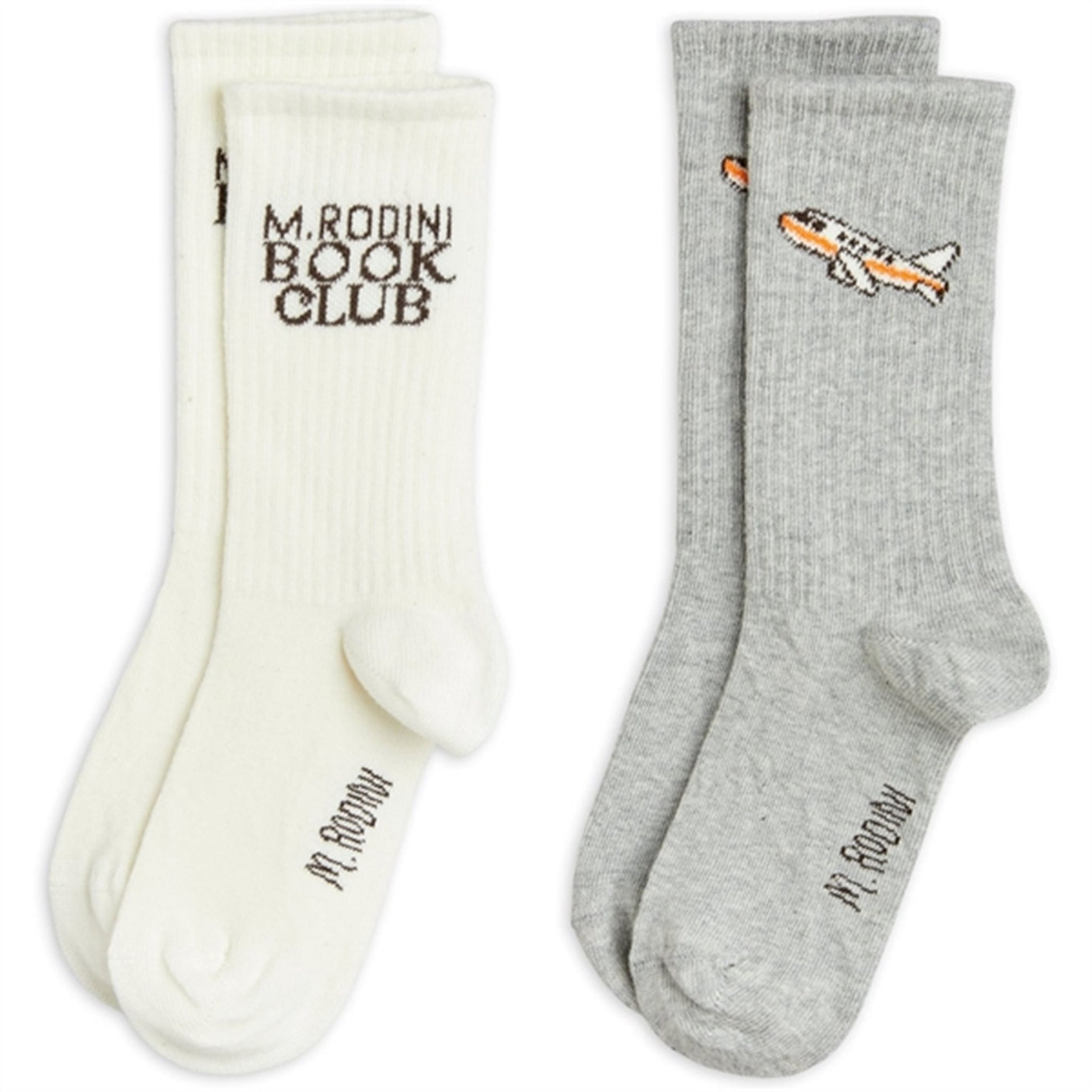 Mini Rodini Book Club Socks 2-Pack Multi