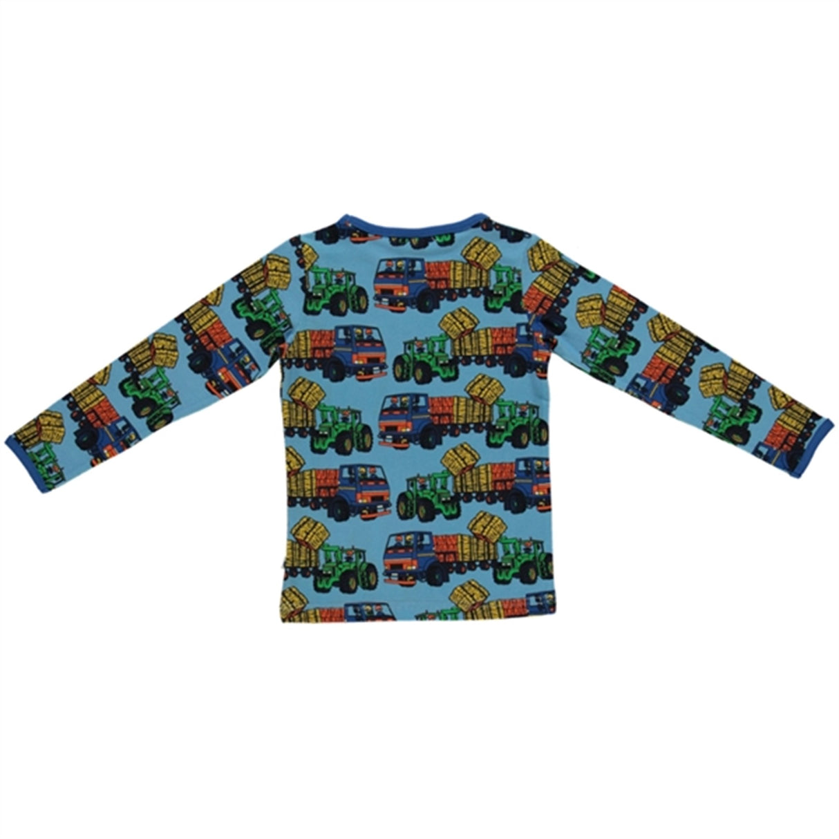 Småfolk Blue Grotto Tractor Blouse