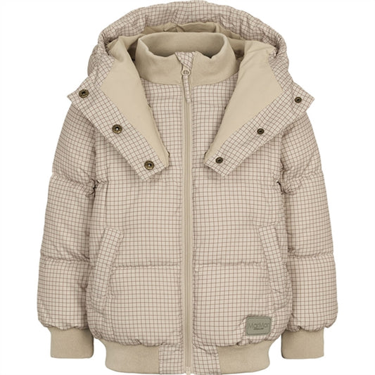 MarMar Otis Puffer Down Jacket Wood Check