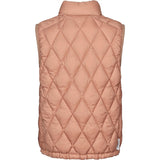 MarMar Orlando Light Puffer Down Vest Rose Brown