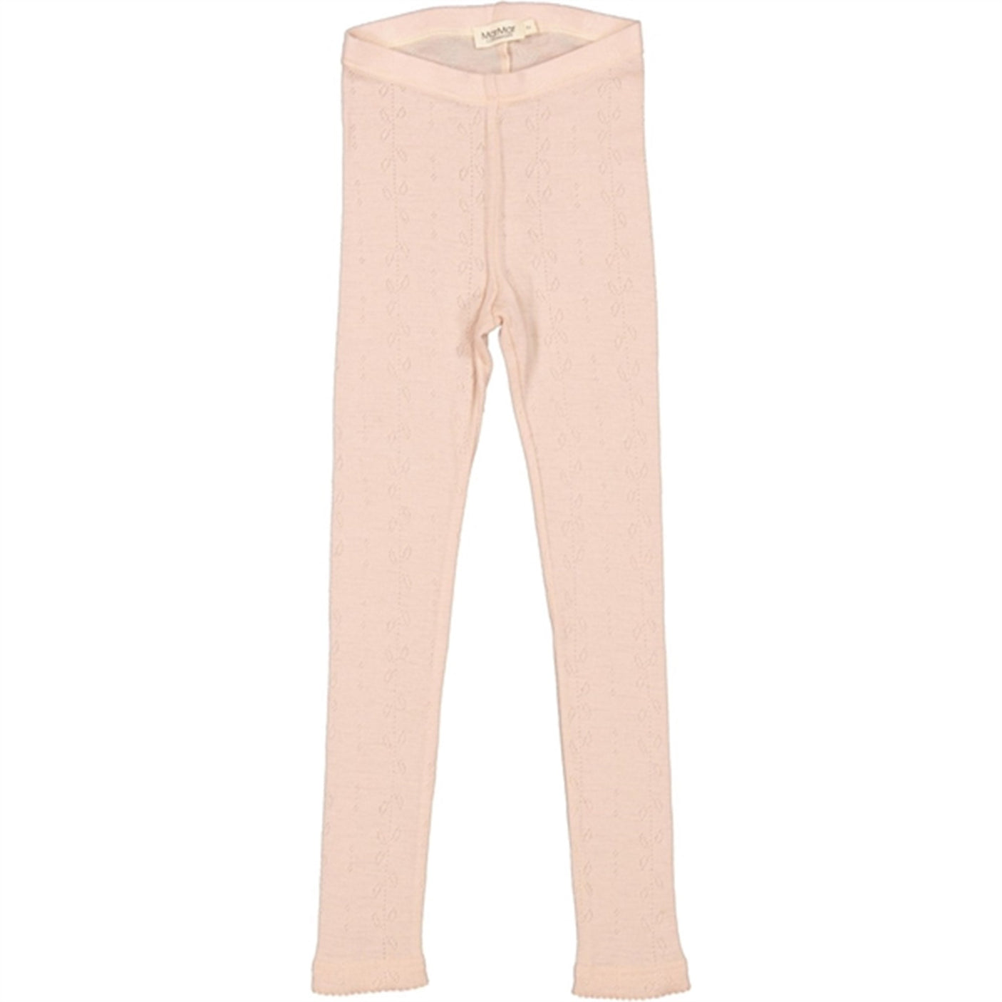 MarMar Wool Pointelle Sheer Rose Leg Leggings