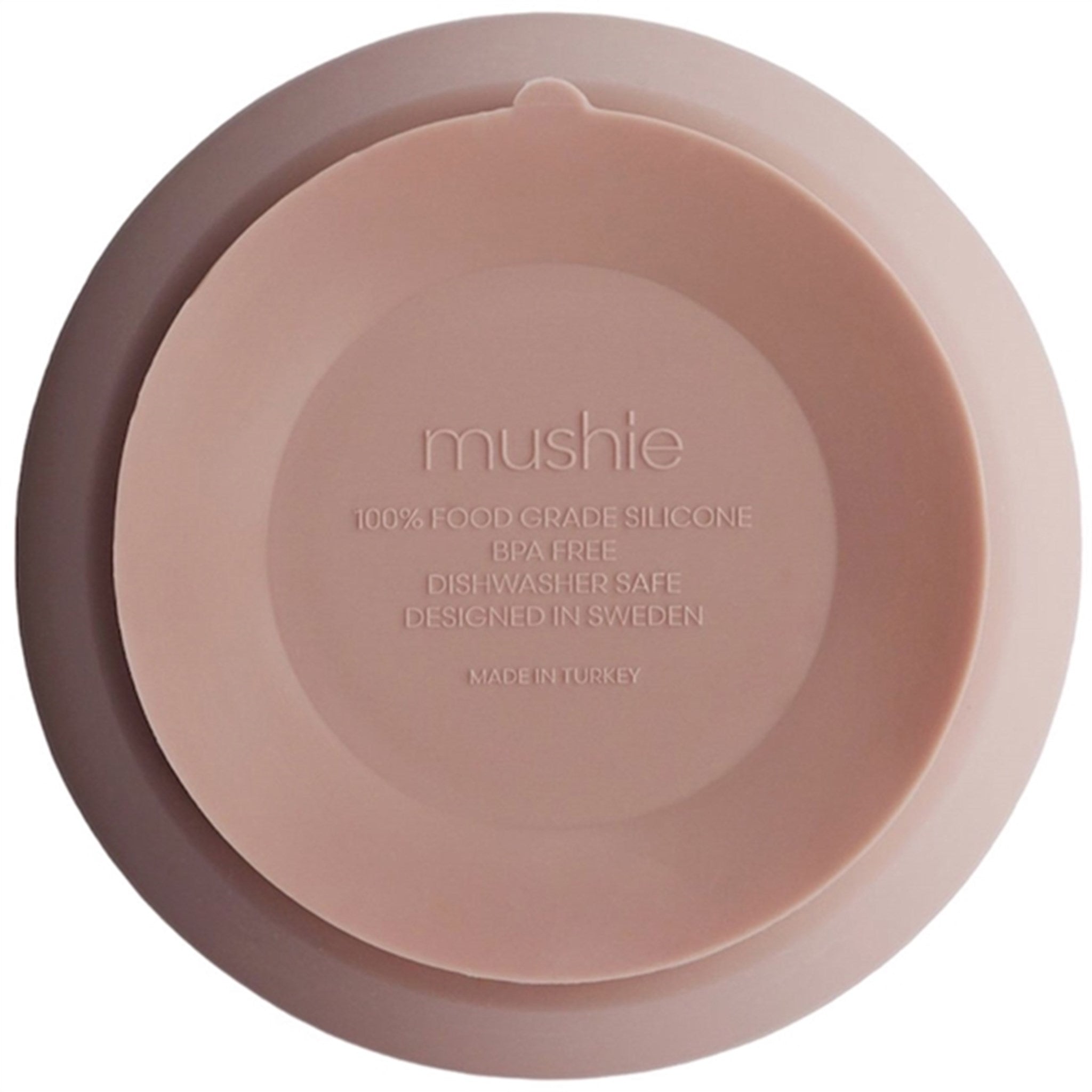 Mushie Silicone Bowl Blush 4