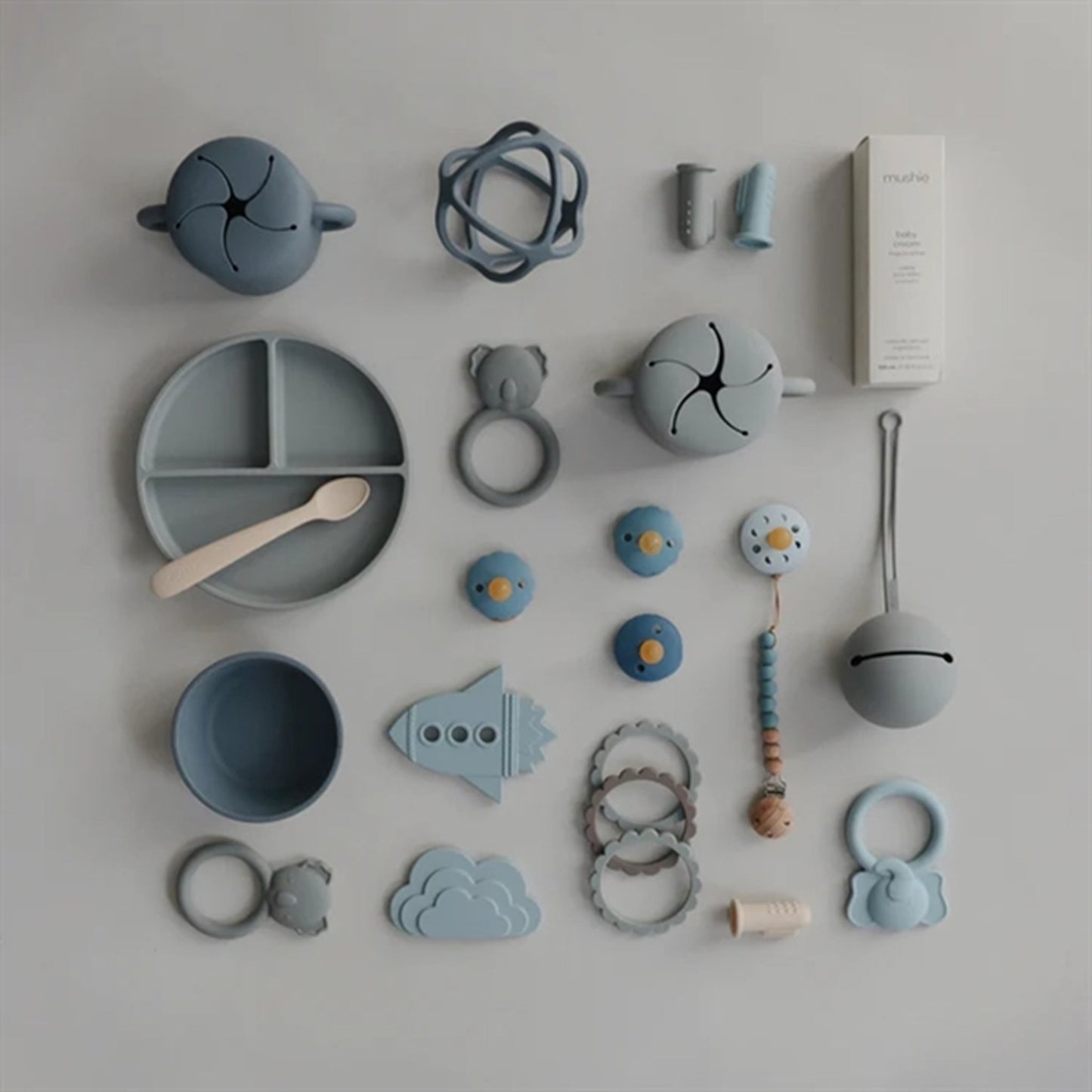 Mushie Silicone Bowl Tradewinds