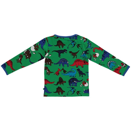 Småfolk Apple Green Dinosaur Blouse