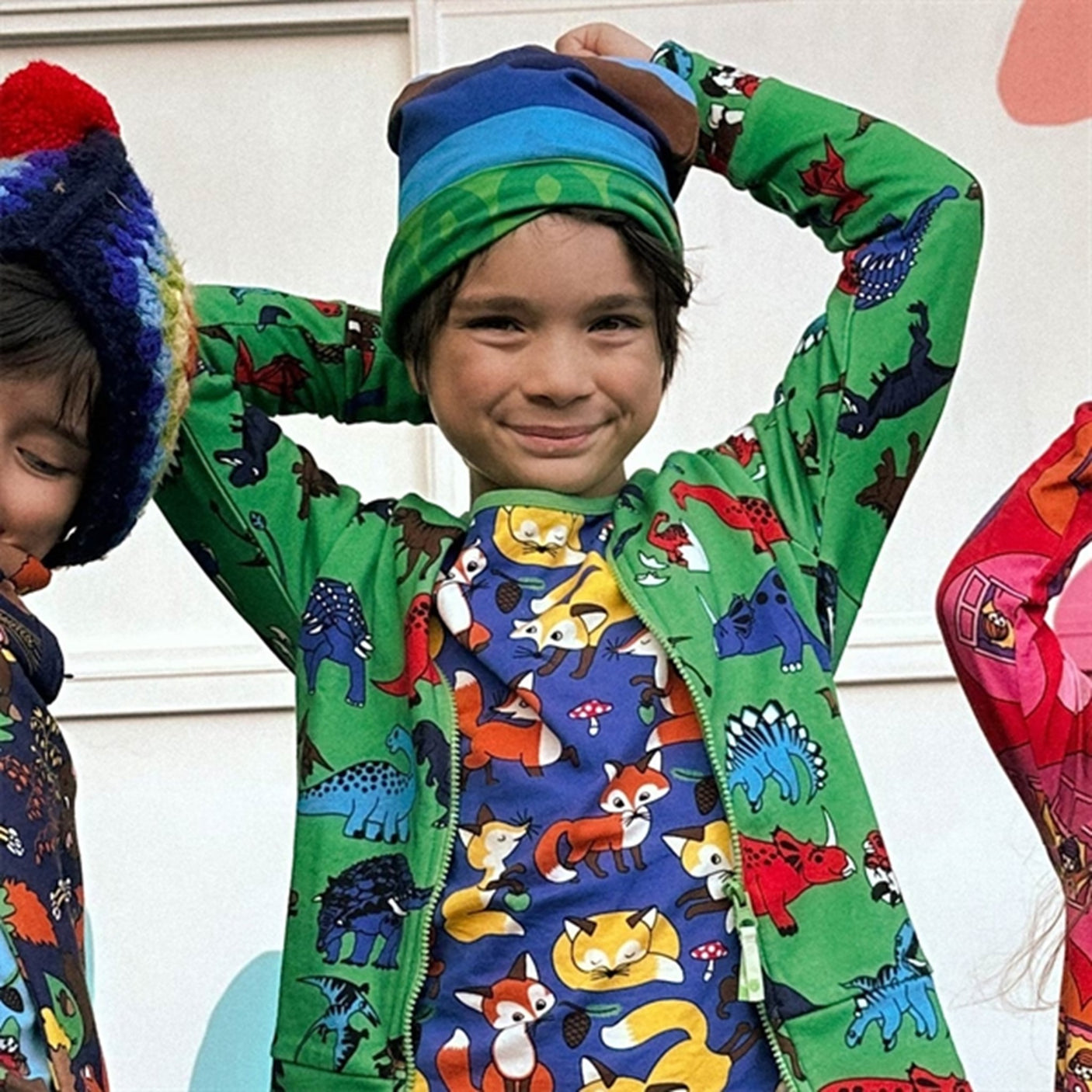 Småfolk Blue Lolite Fox Blouse