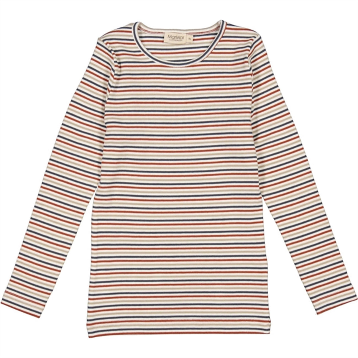 MarMar Modal Rib Stripe Mix Tani Blouse