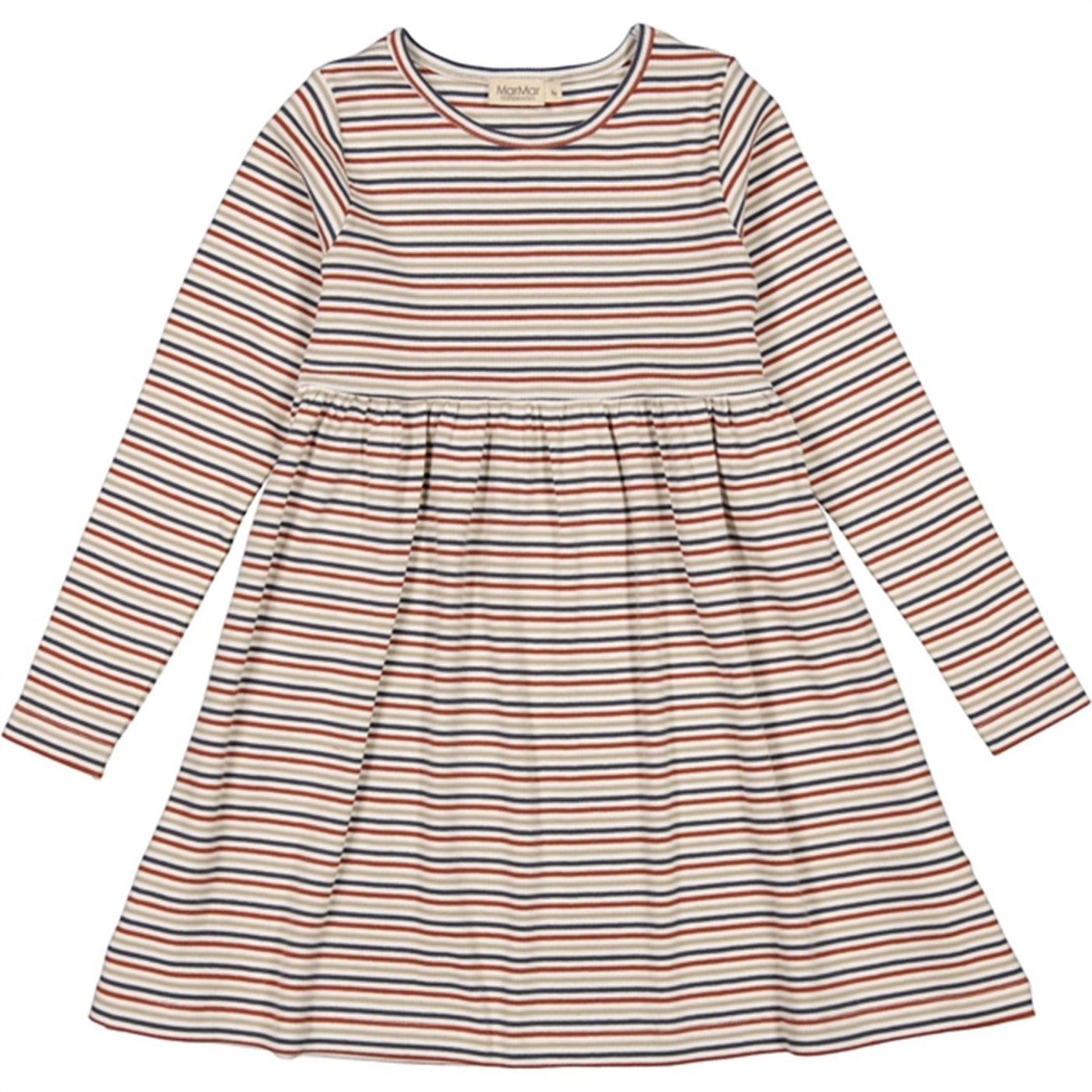 MarMar Modal Rib Stripe Mix Denka Dress