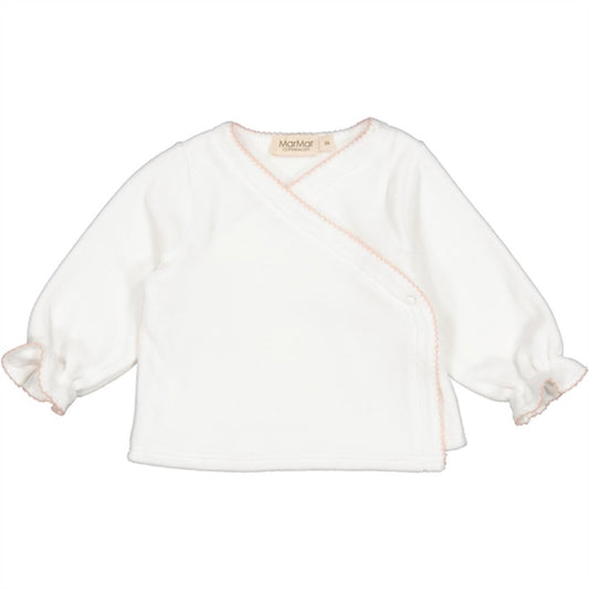 MarMar New Born Rose Picot Tuba Wrap Blouse