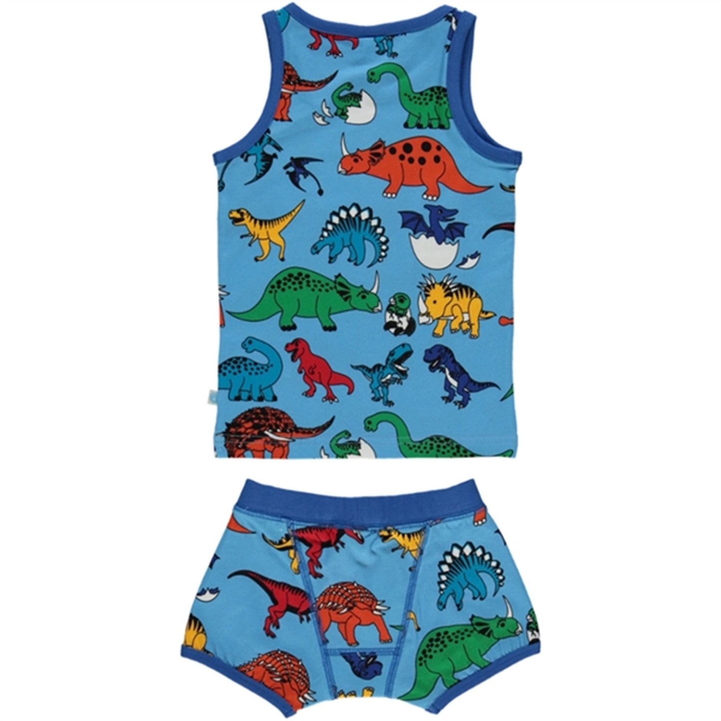 Småfolk Blue Grotto Dinosaur Underwear Set