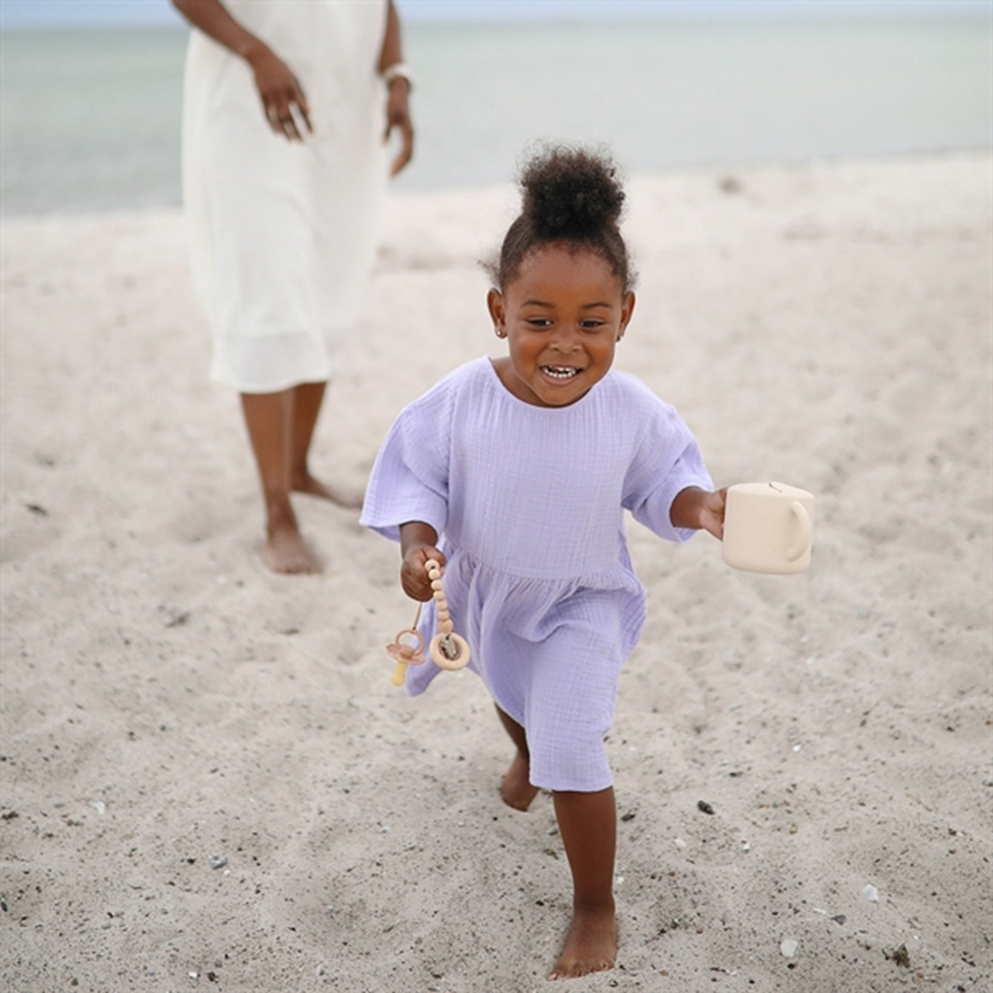 Mushie Snack Cup Ivory
