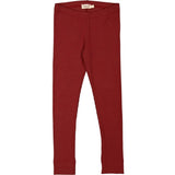 MarMar Modal Hibiscus Red Leg Leggings