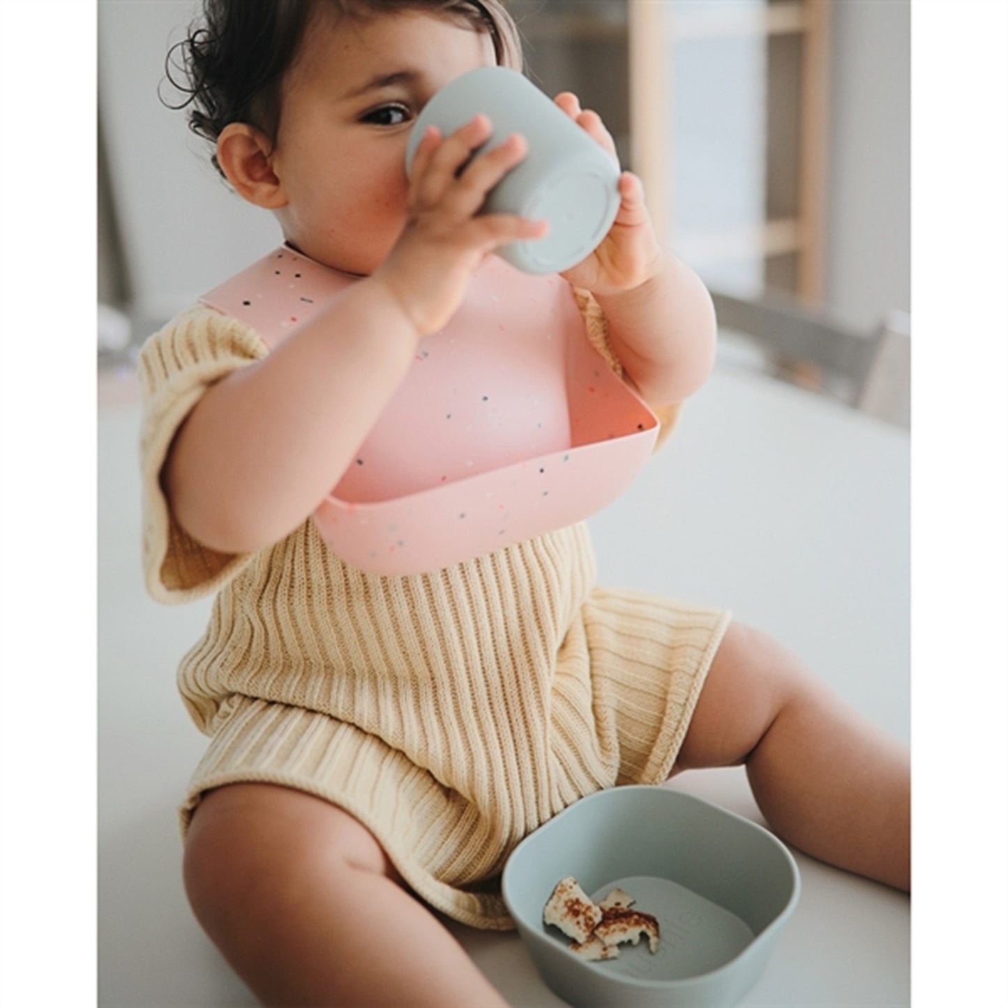 Mushie Cup 2-pack Powder Blue