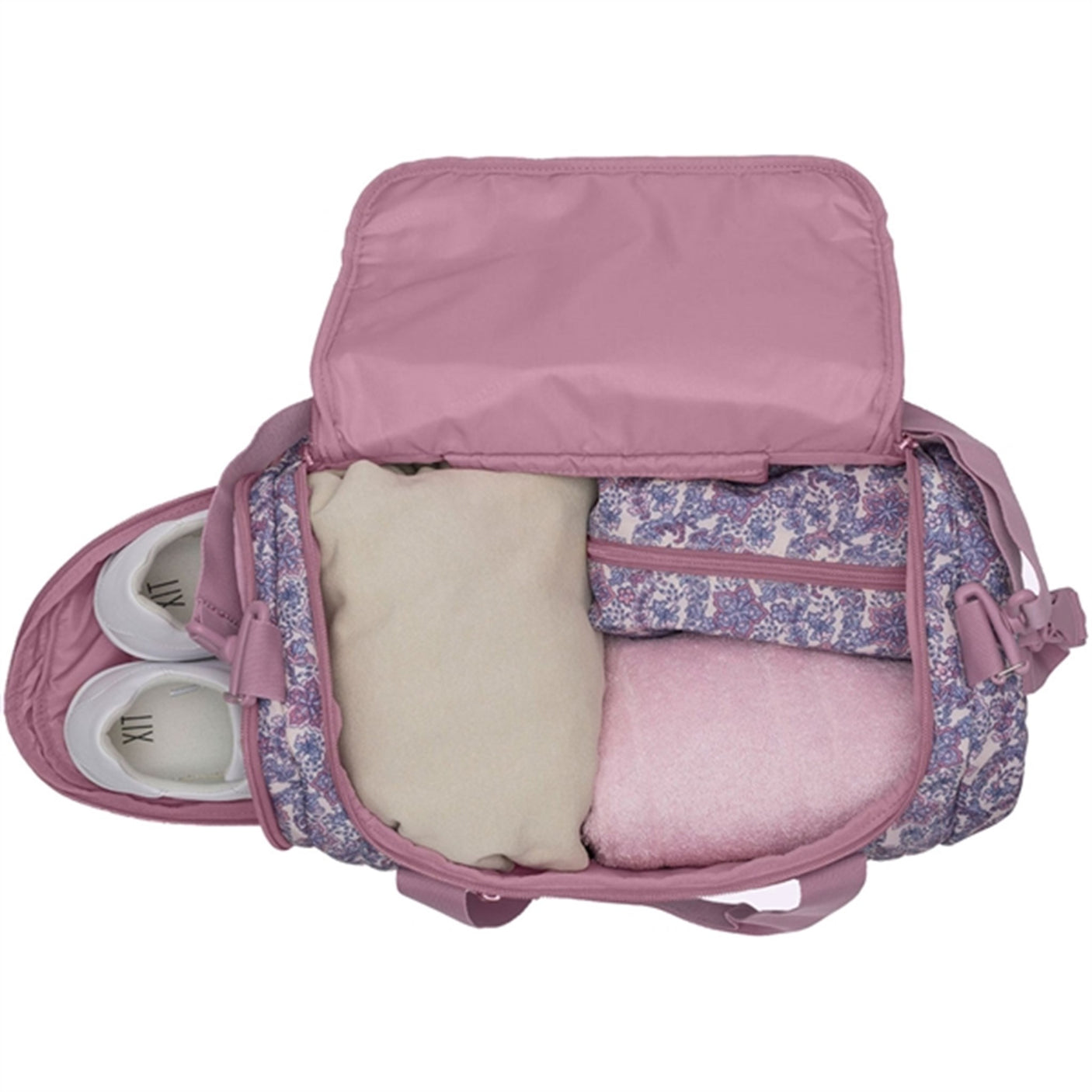 Beckmann Sport Duffelbag Pink Quilt 5