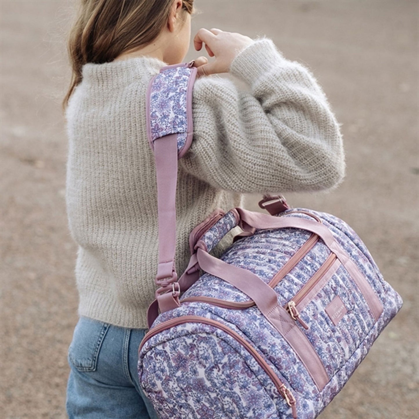 Beckmann Sport Duffelbag Pink Quilt 3