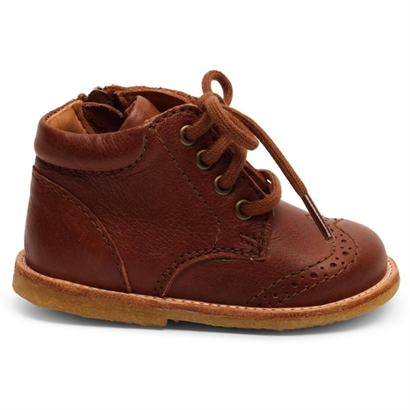 Bisgaard Tine First Step Shoe Brandy