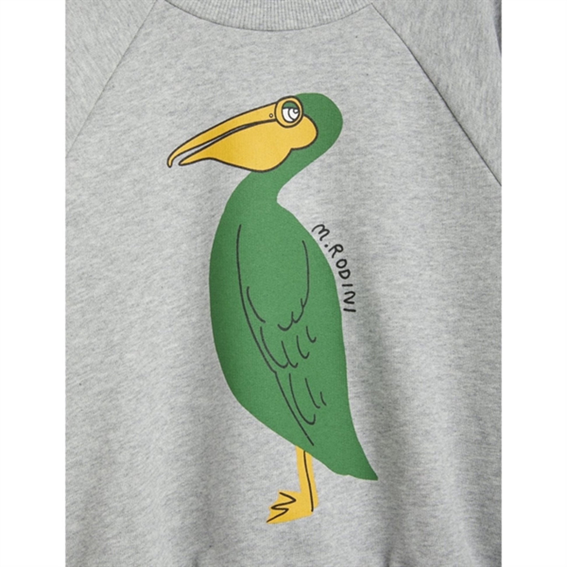 Mini Rodini Pelican Sweatshirt Grey Melange