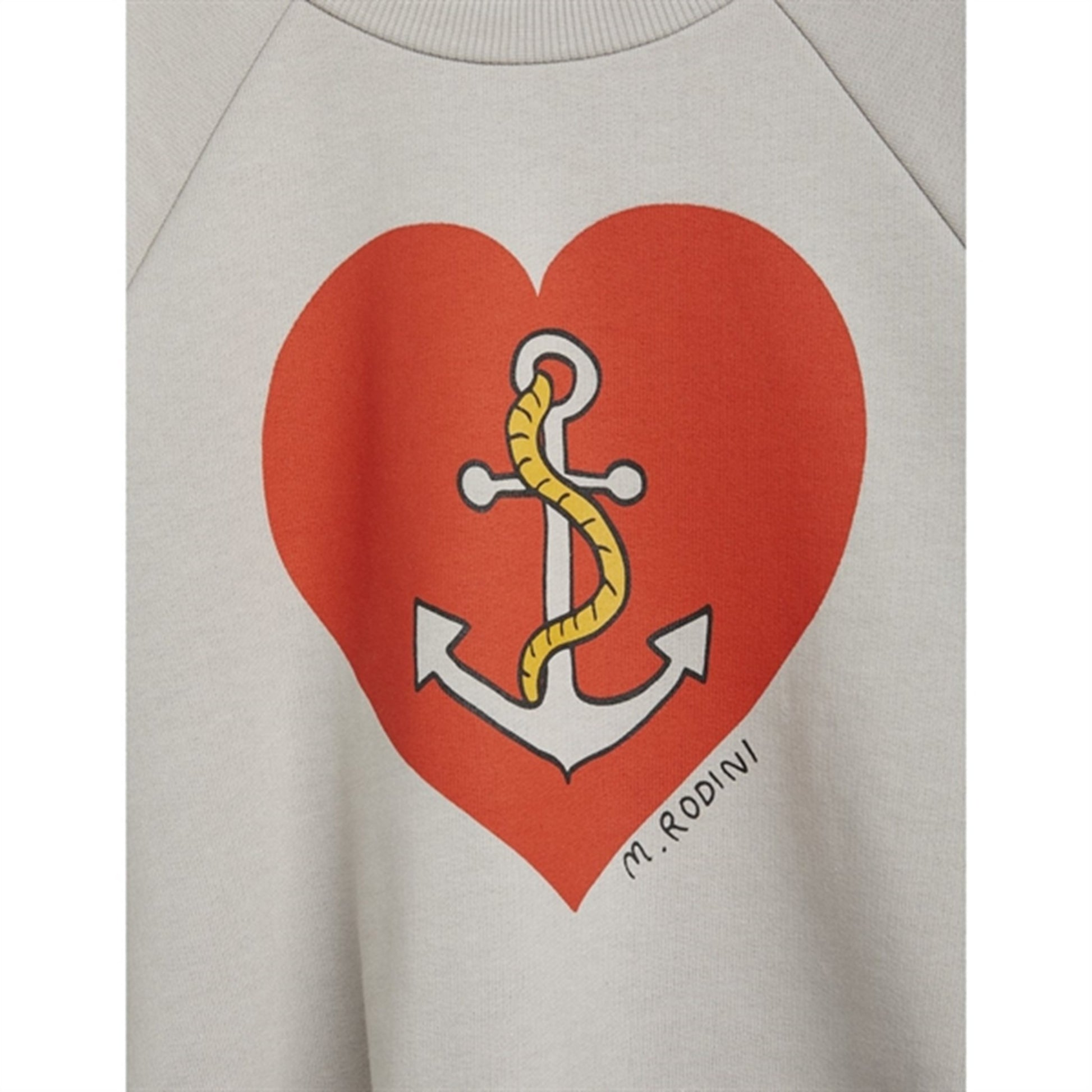 Mini Rodini Sailors Heart Sweatshirt Grey