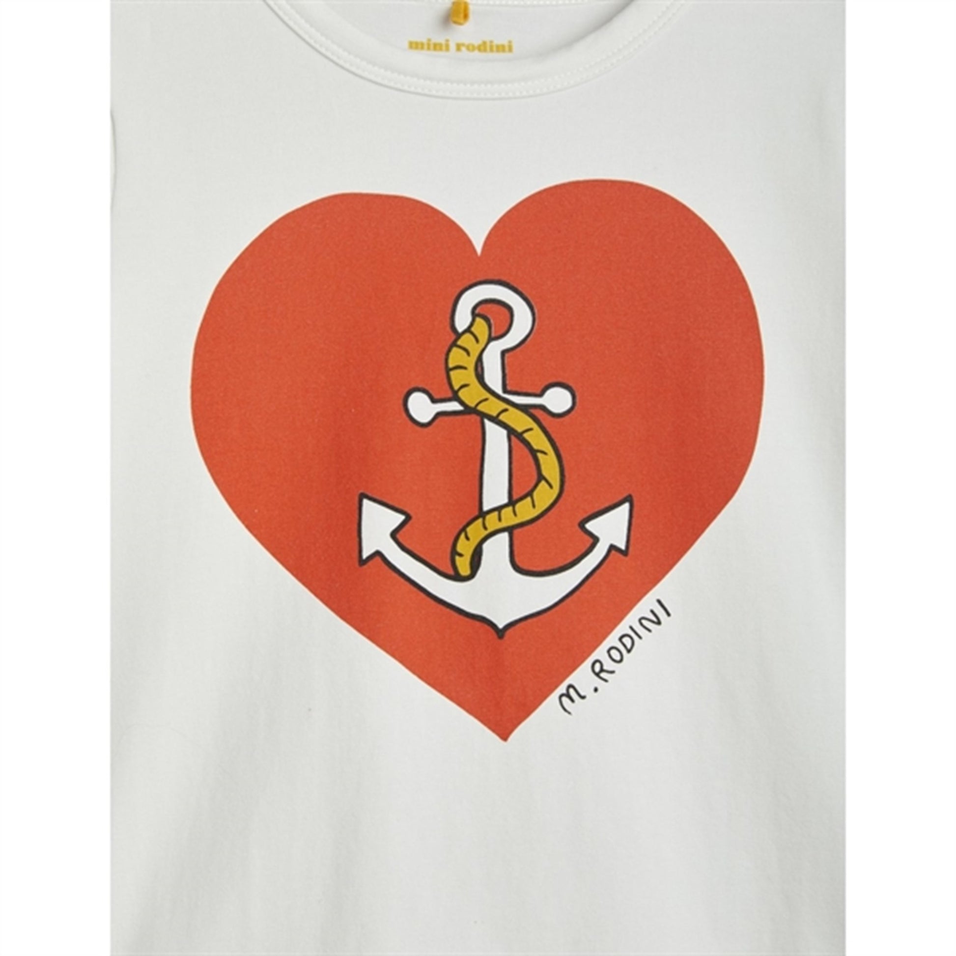 Mini Rodini Sailors Heart T-shirt White