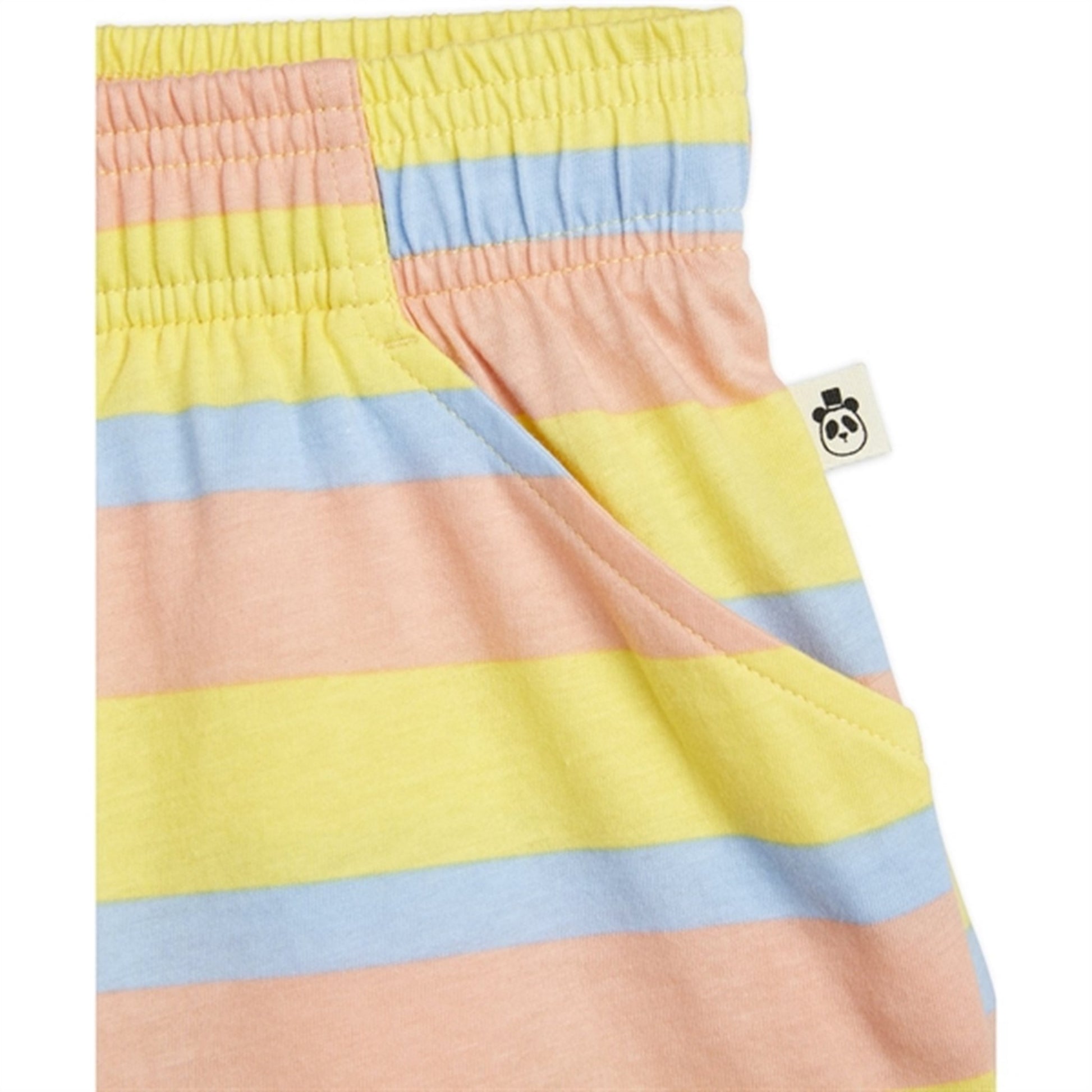 Mini Rodini Pastel Stripe Shorts Multi