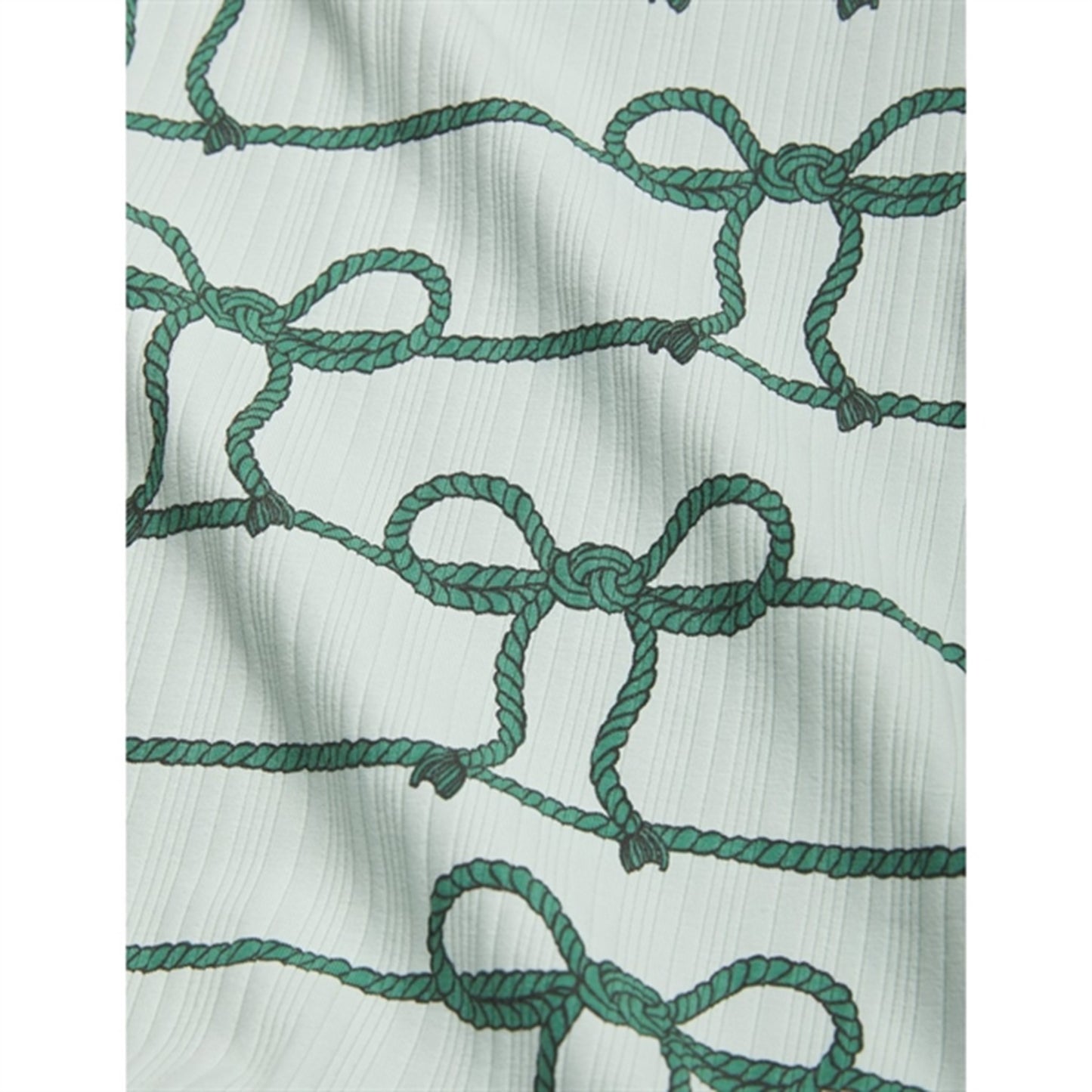 Mini Rodini Rope AOP Body Green