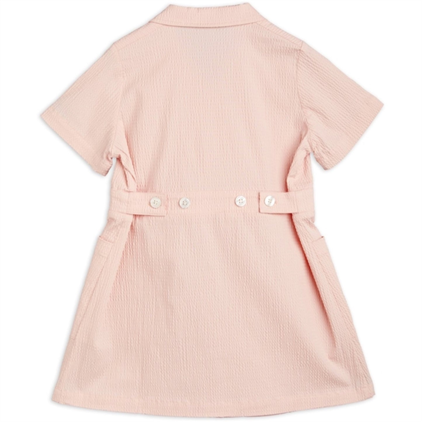 Mini Rodini Pelican Woven Dress Pink