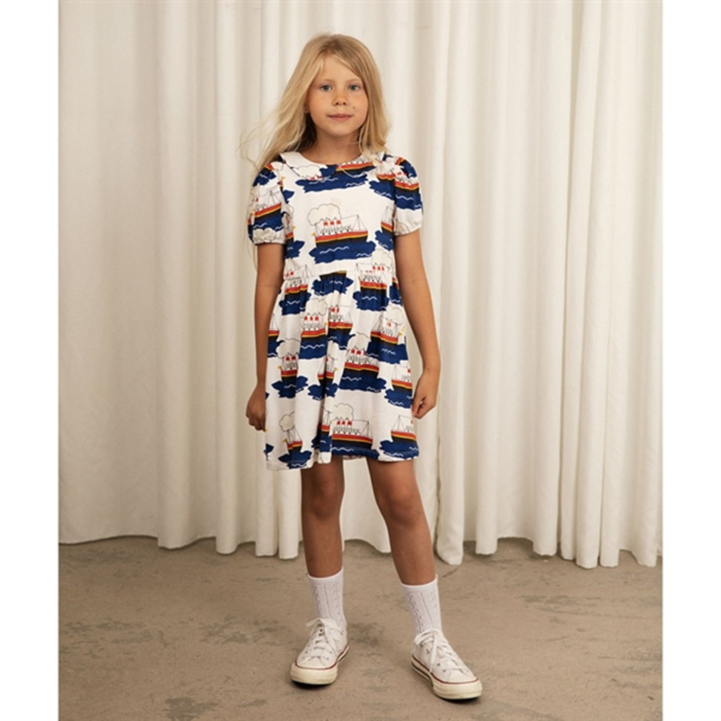 Mini Rodini Ferry AOP Dress Multi