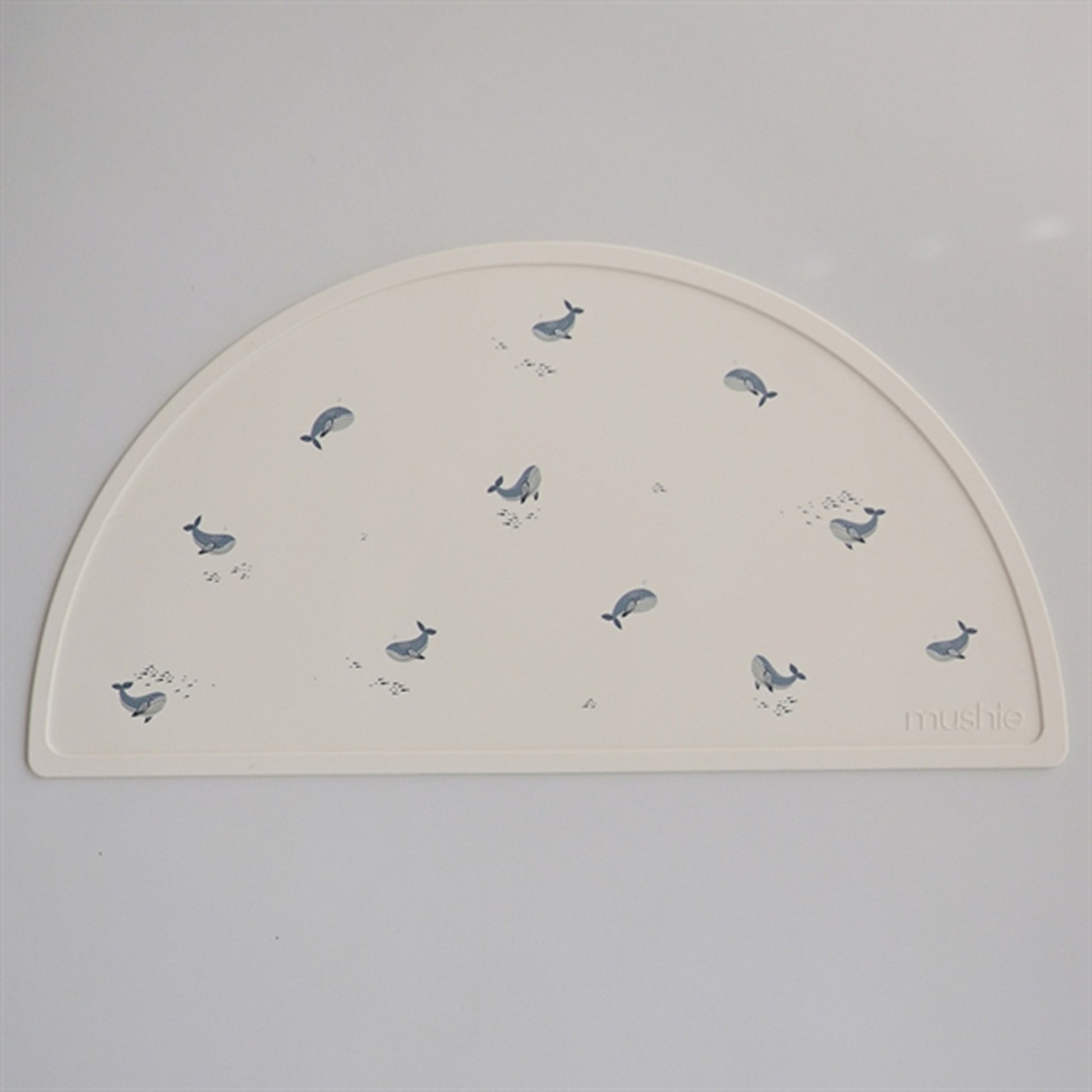 Mushie Silicone Mat Whales
