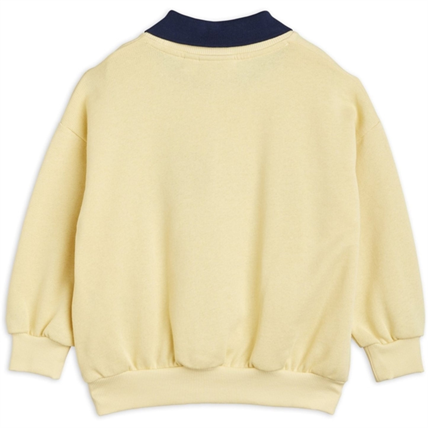 Mini Rodini Baguette Emb Collar Sweatshirt Yellow
