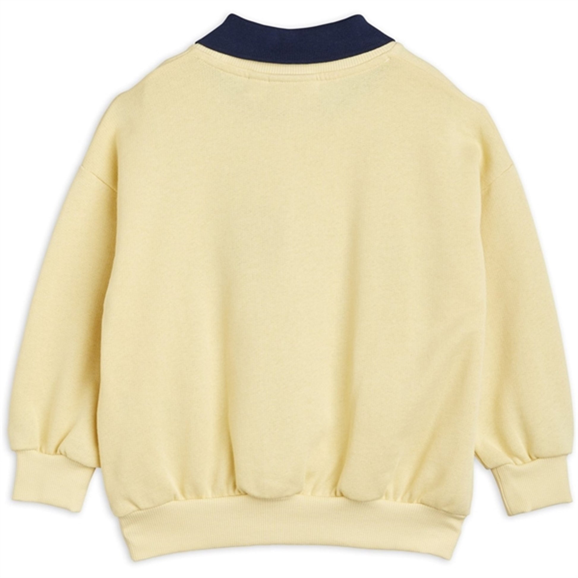 Mini Rodini Baguette Emb Collar Sweatshirt Yellow