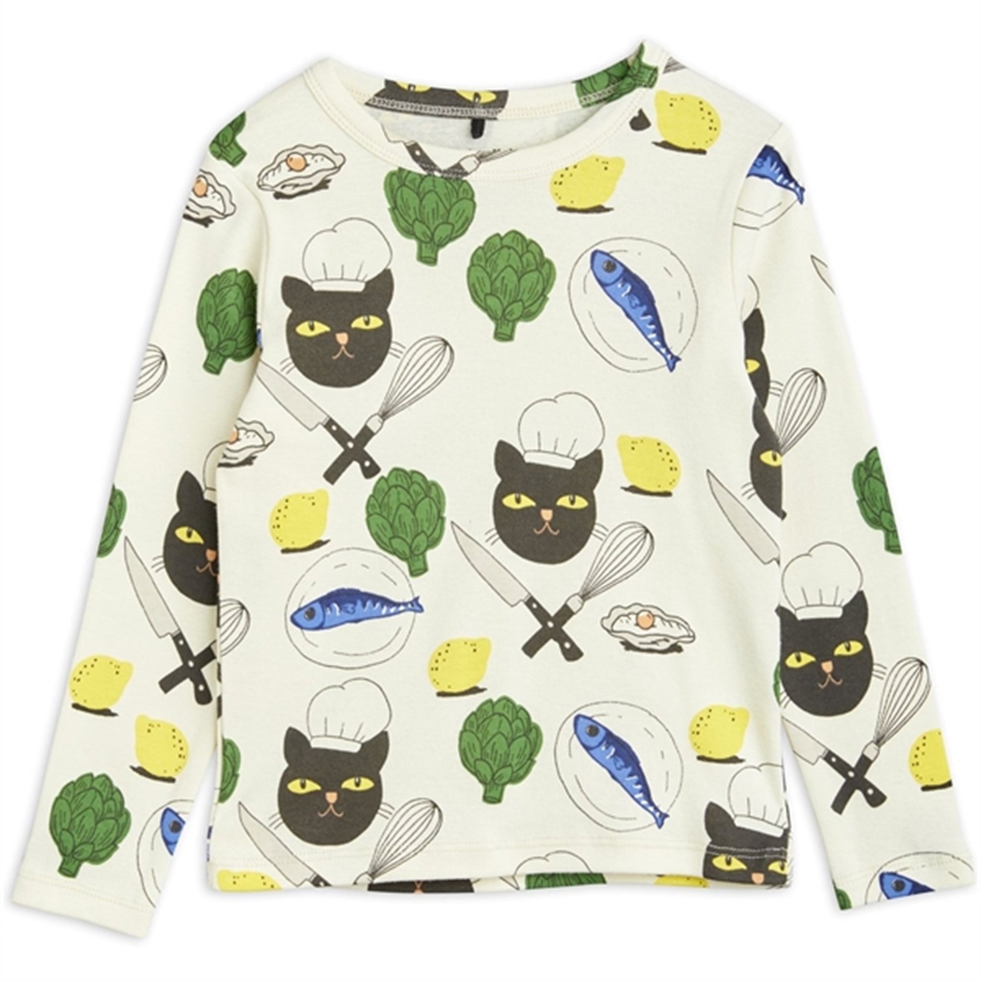 Mini Rodini Chef Cat Aop Blouse Multi