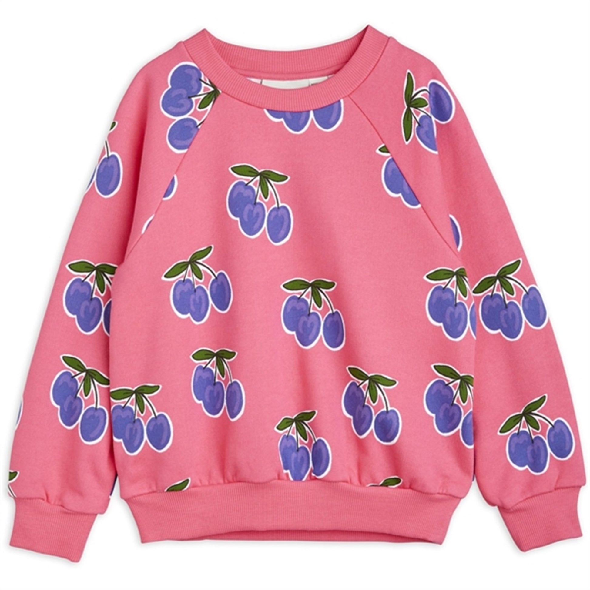 Mini Rodini Plum Aop Sweatshirt Pink