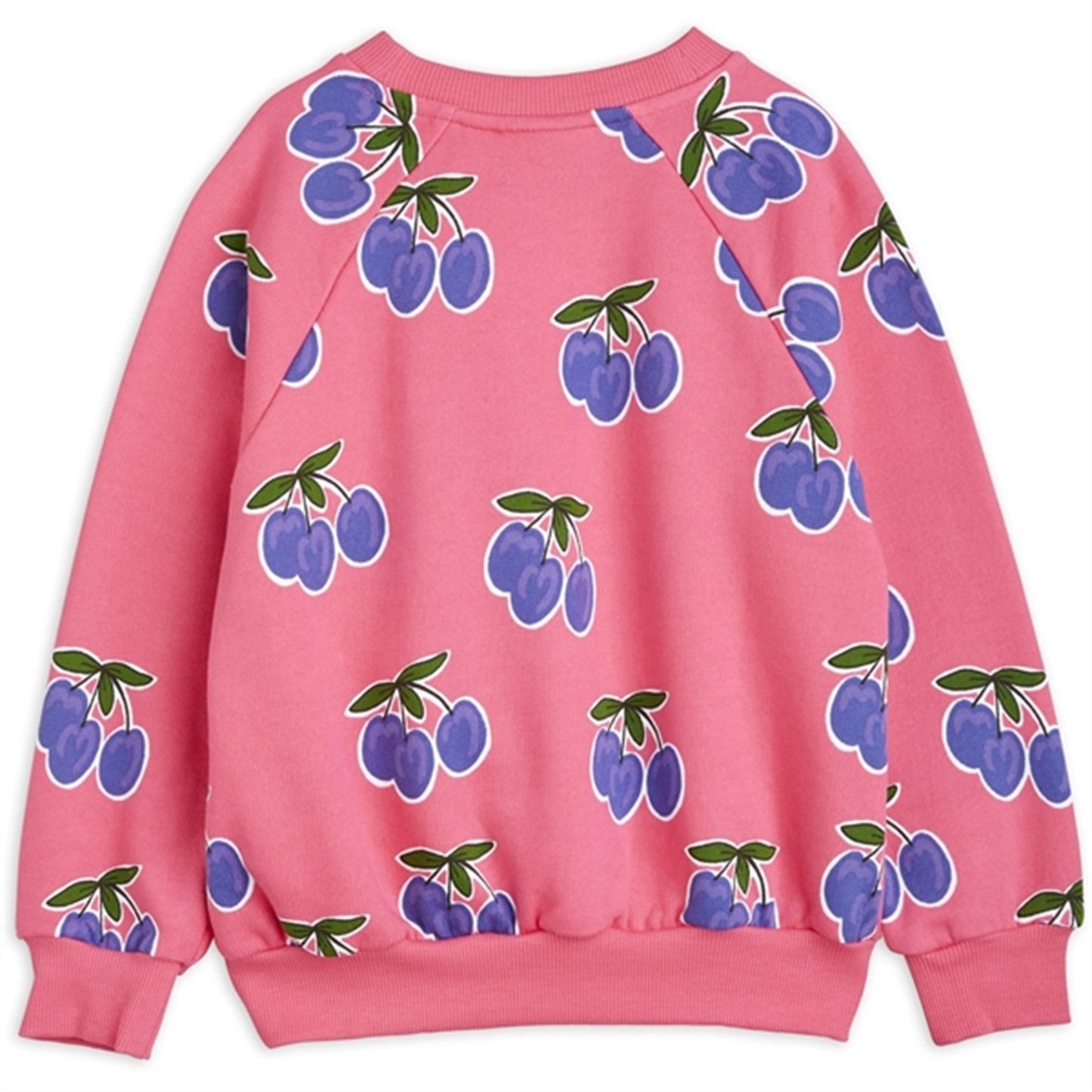 Mini Rodini Plum Aop Sweatshirt Pink
