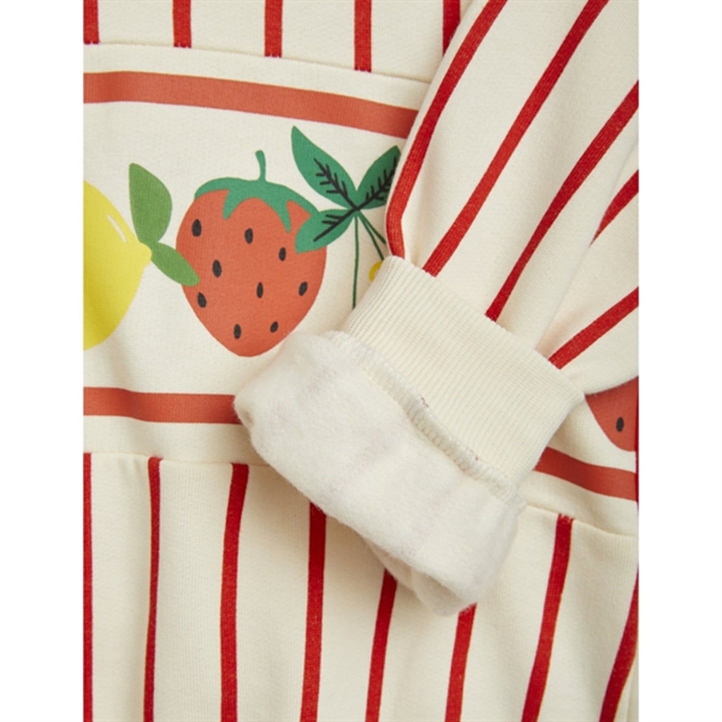 Mini Rodini Fruits Border Stripe Sweatshirt Multi