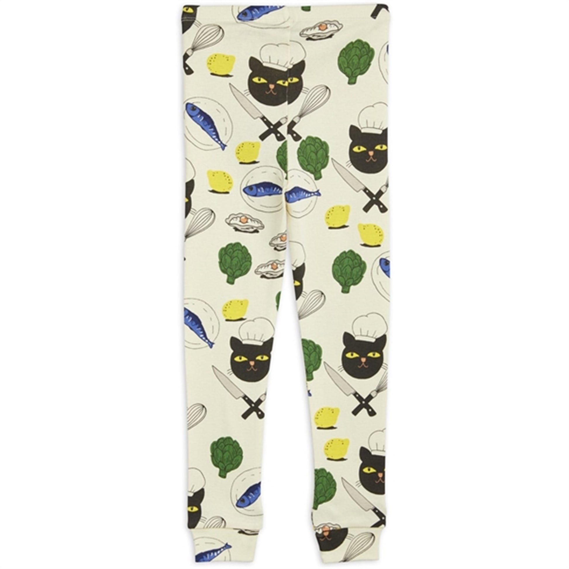 Mini Rodini Chef Cat Aop Leggings Multi