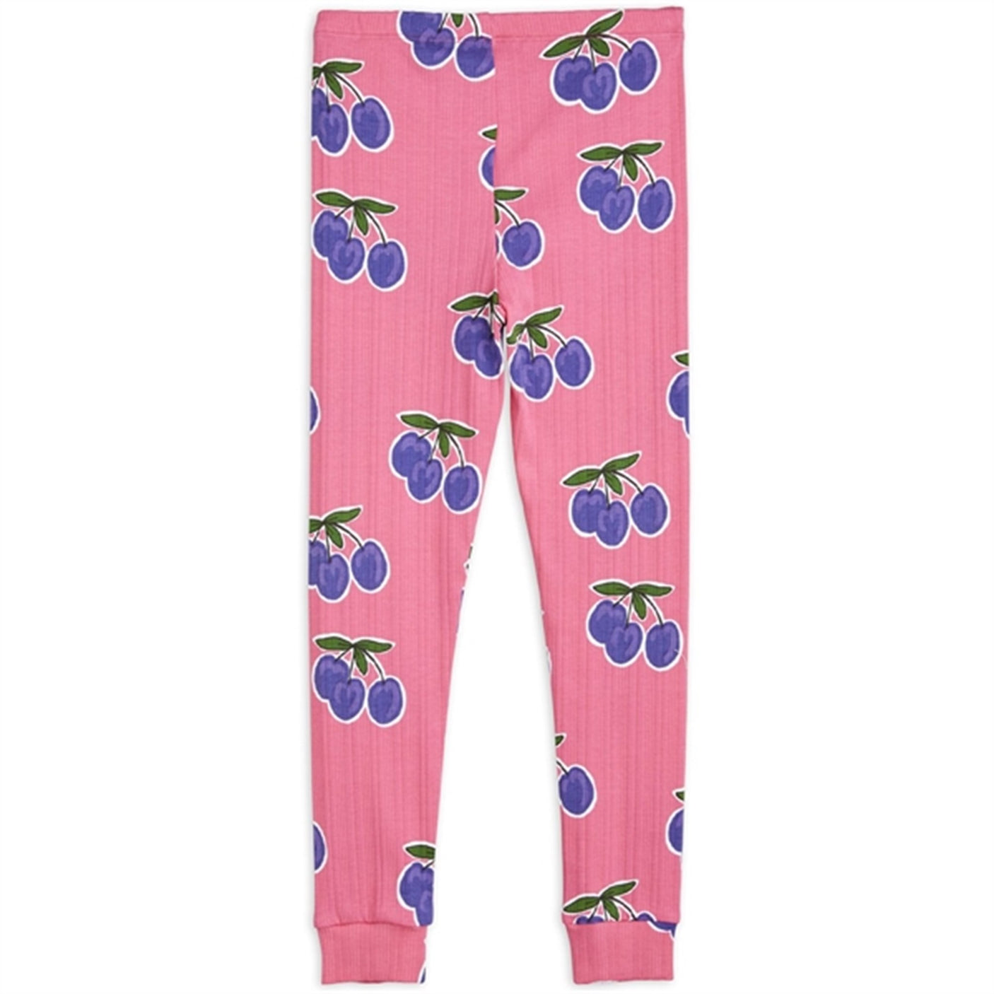 Mini Rodini Plum Aop Leggings Pink Pink