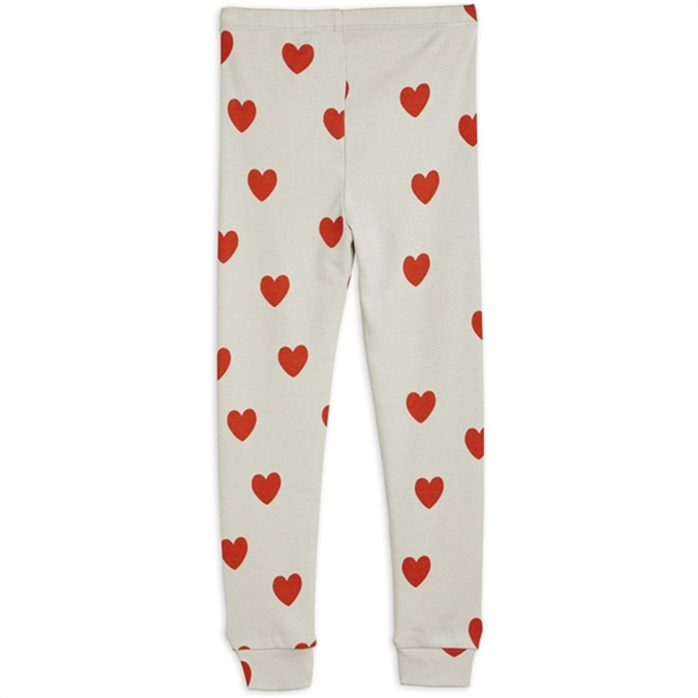 Mini Rodini Hearts Aop Leggings Grey