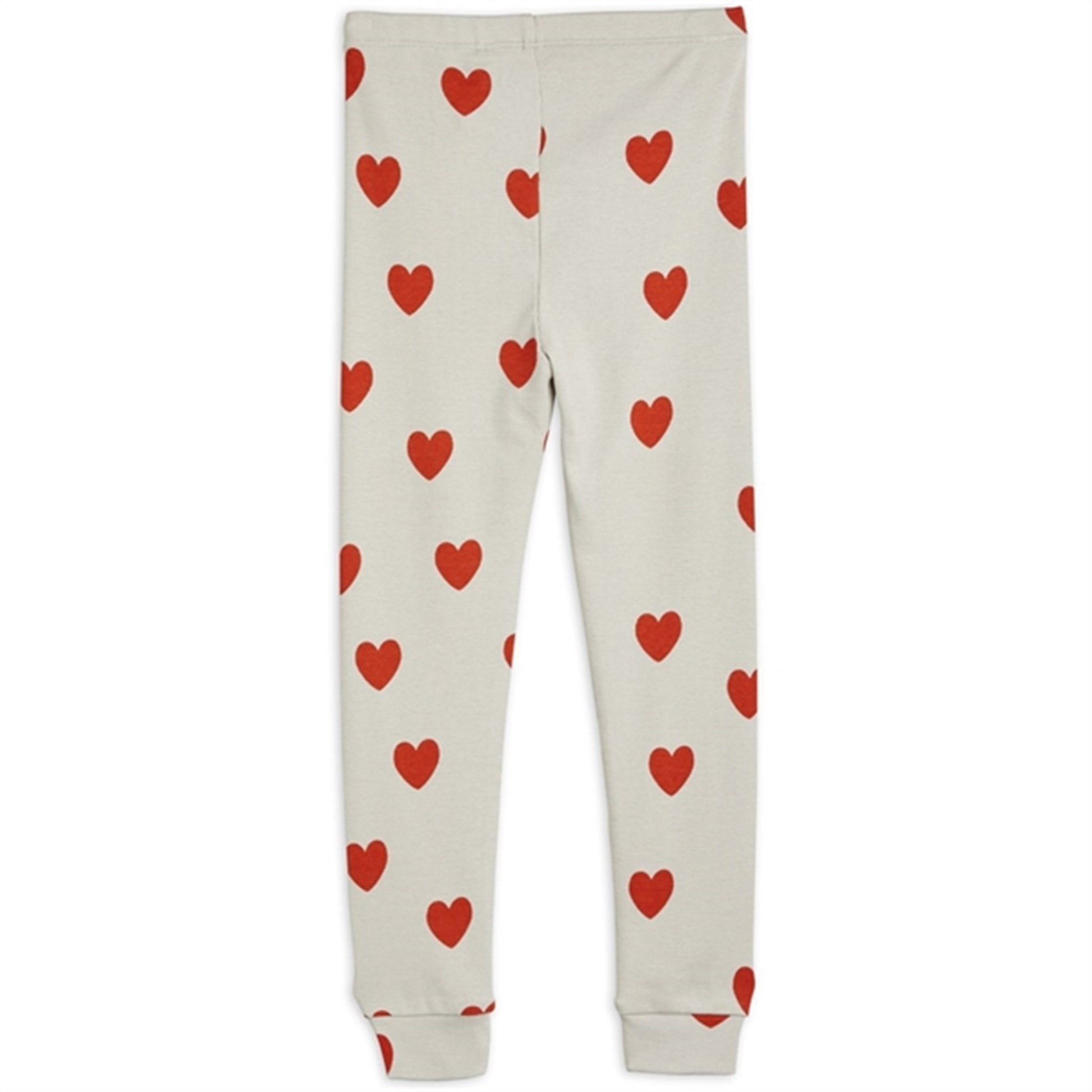 Mini Rodini Hearts Aop Leggings Grey